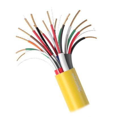 Cable-Plus 4360PL-10RB 18/2 Shielded Plenum Cable